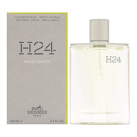 H24 by Hermes for Men 3.3 oz Eau de Toilette Refillable Spray